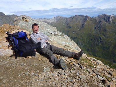 006-Venediger Hoehenweg - Rast an der Galtenscharte